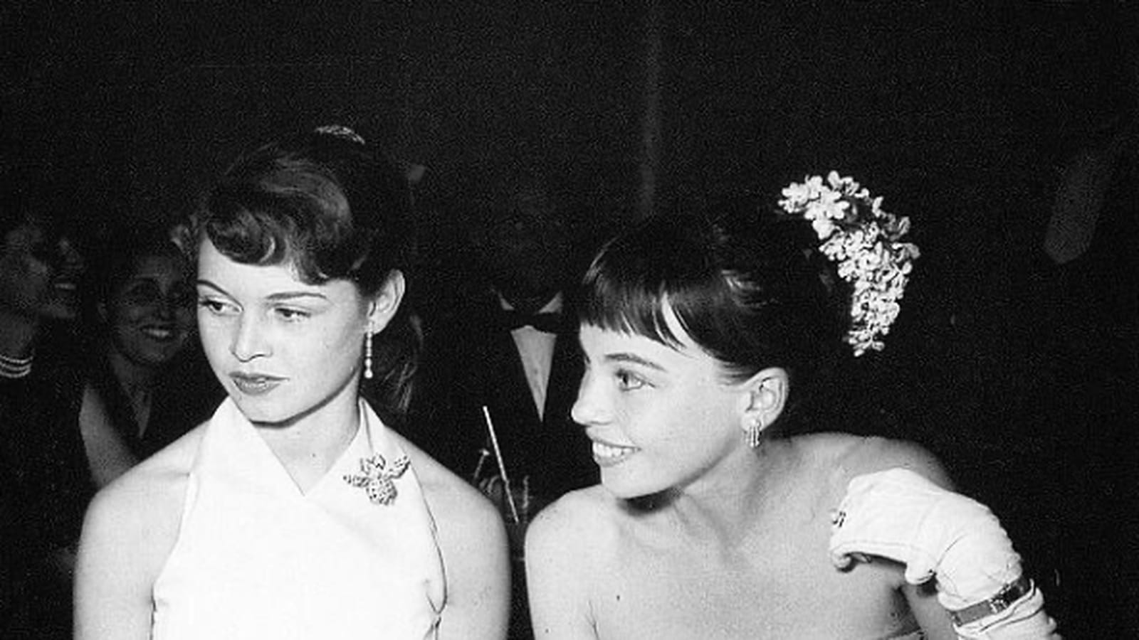 Brigitte Bardot et Leslie Caron