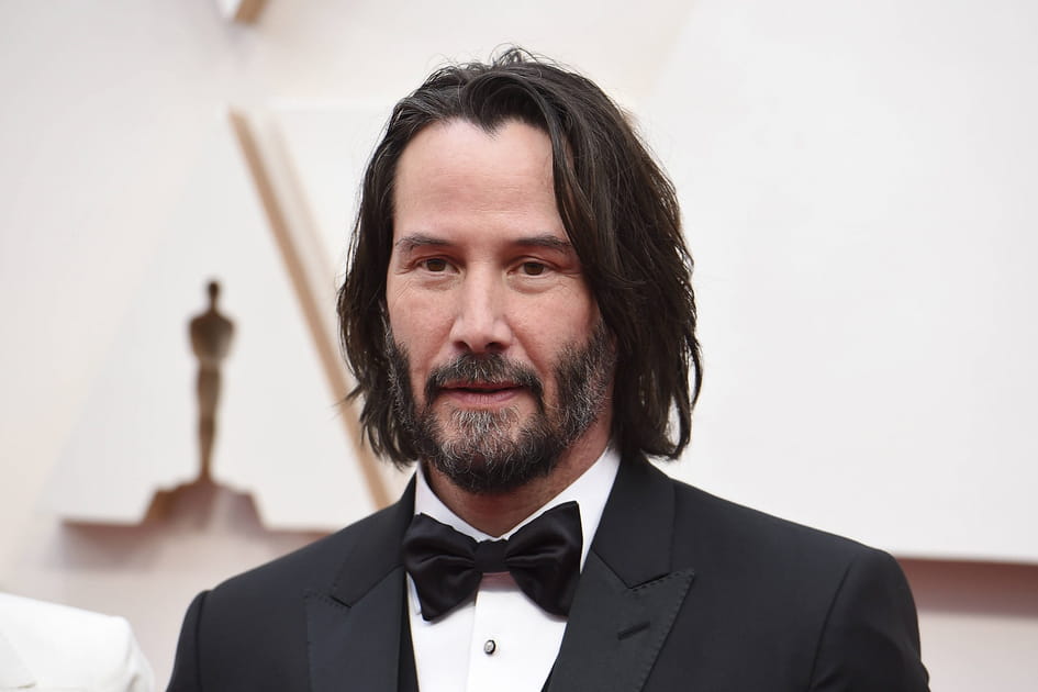 Keanu Reeves, cheveux longs