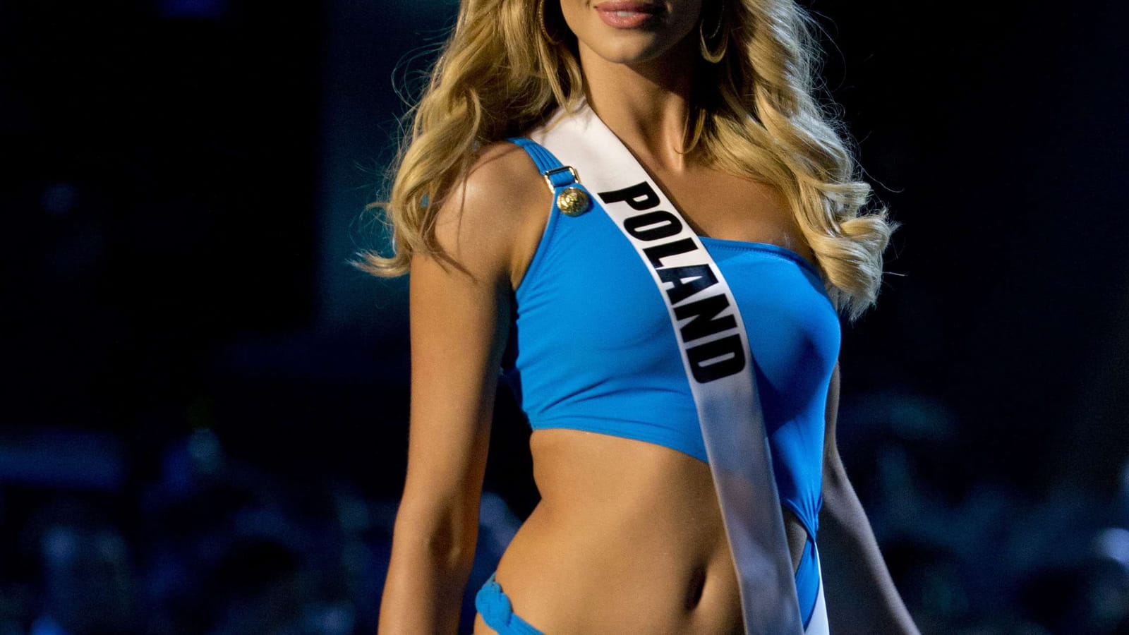 Magdalena Swat, Miss Pologne, naïade