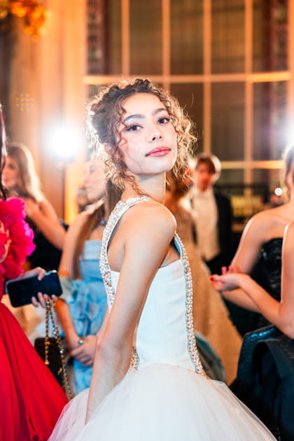 Mina Muniz Tschape, élégante au Bal des Débutantes