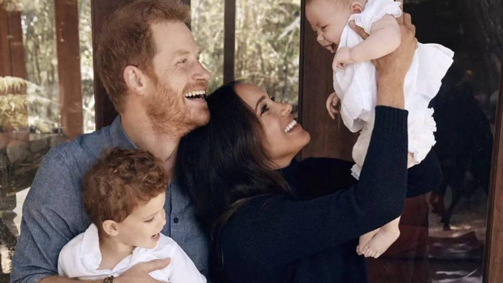 Harry, Meghan, Archie et Lilibet