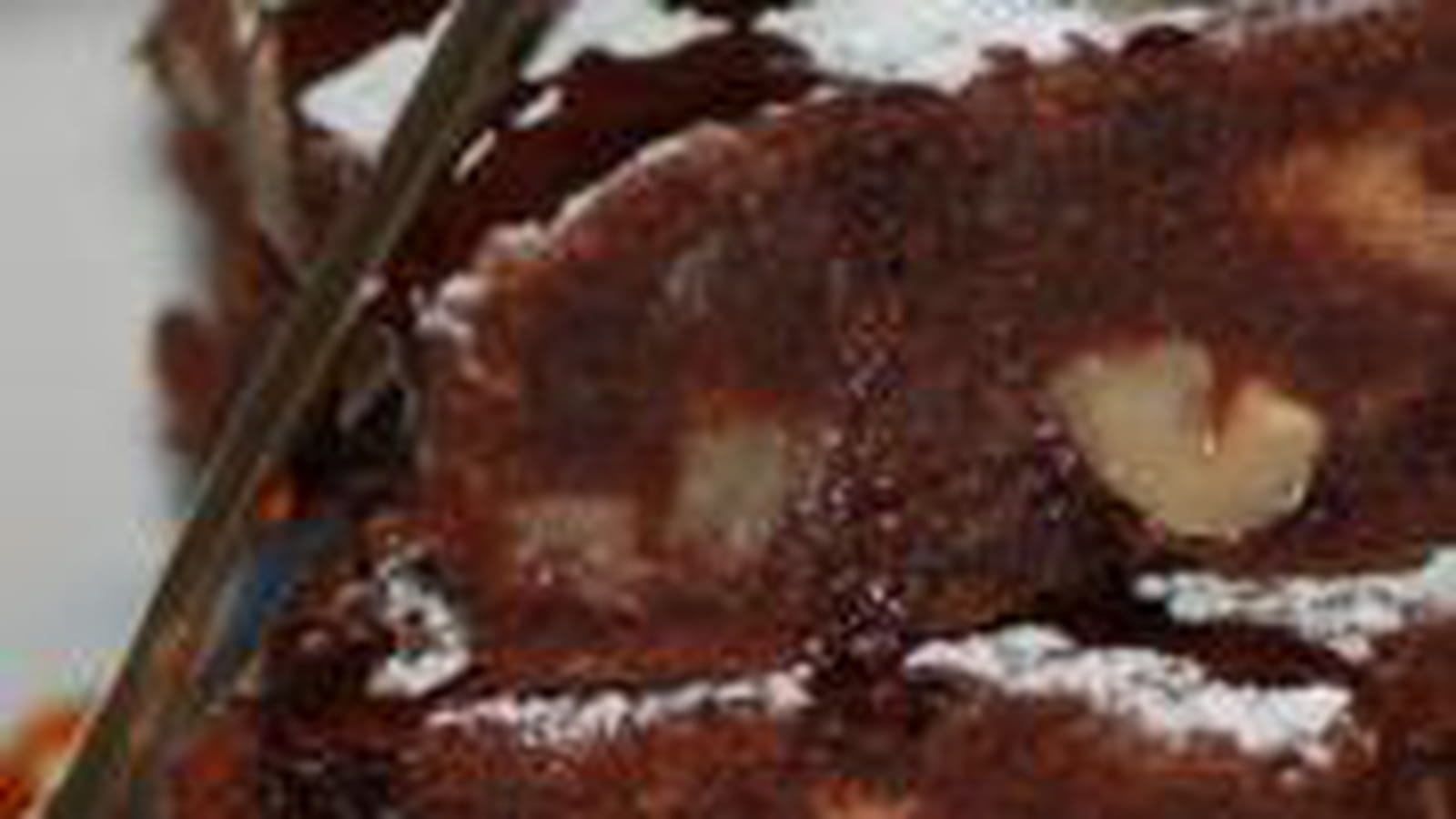 Brownie aux pommes et noix 