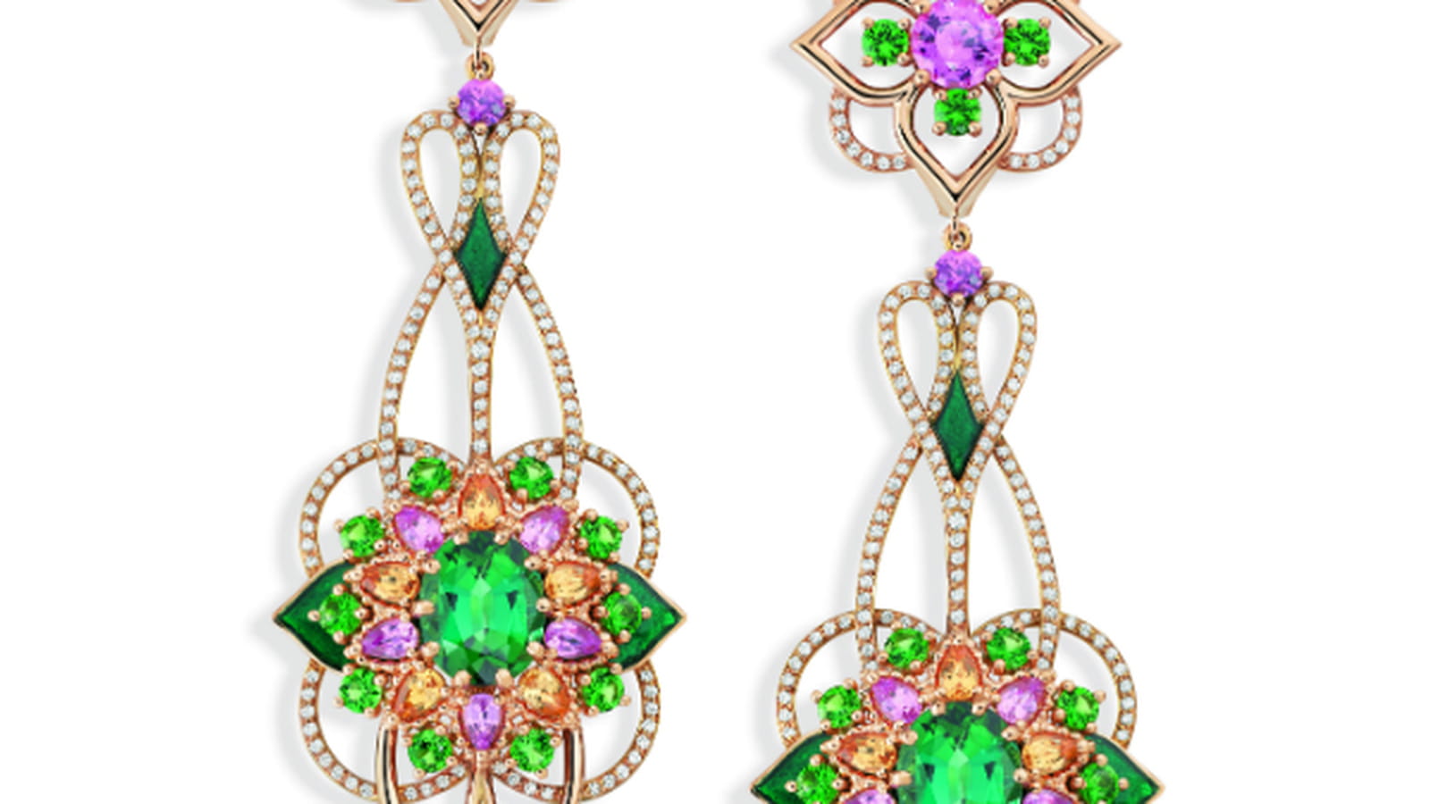Boucles d'oreilles Mellerio 