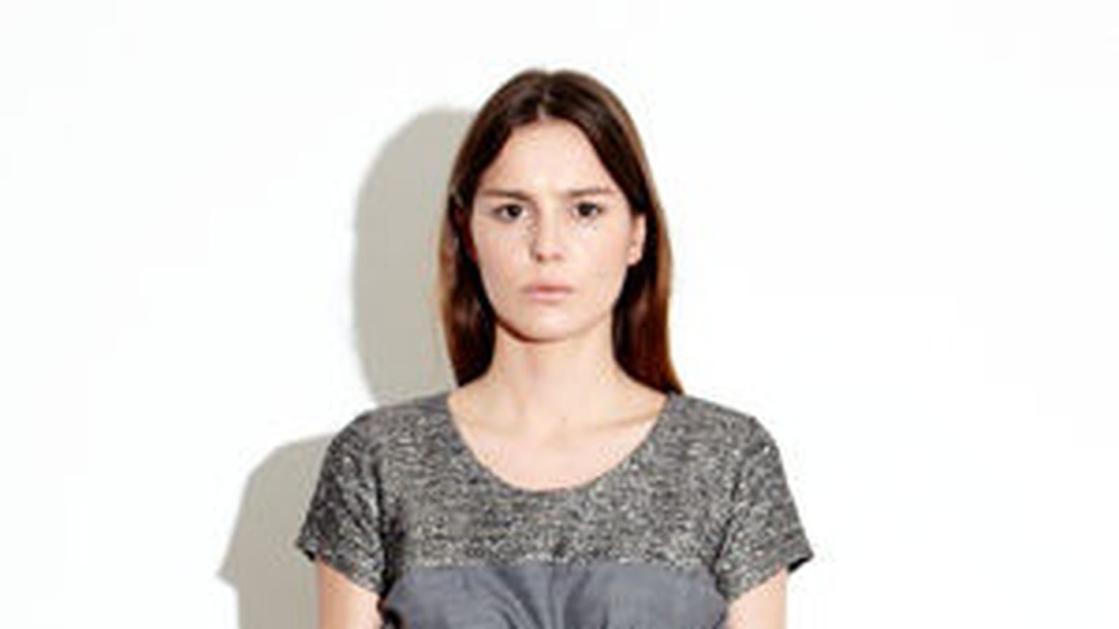Robe grise "Tina" de Lorafolk