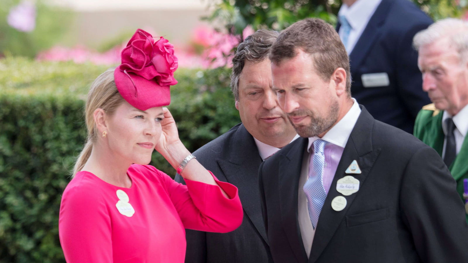 Autumn Phillips et Peter Phillips