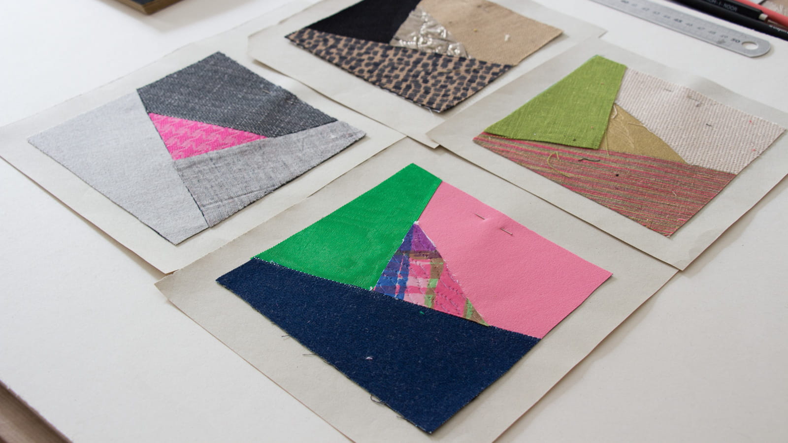 Maquettes en tissu
