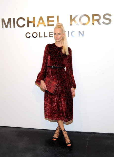 Poppy Delevingne au défilé Michael Kors Collection