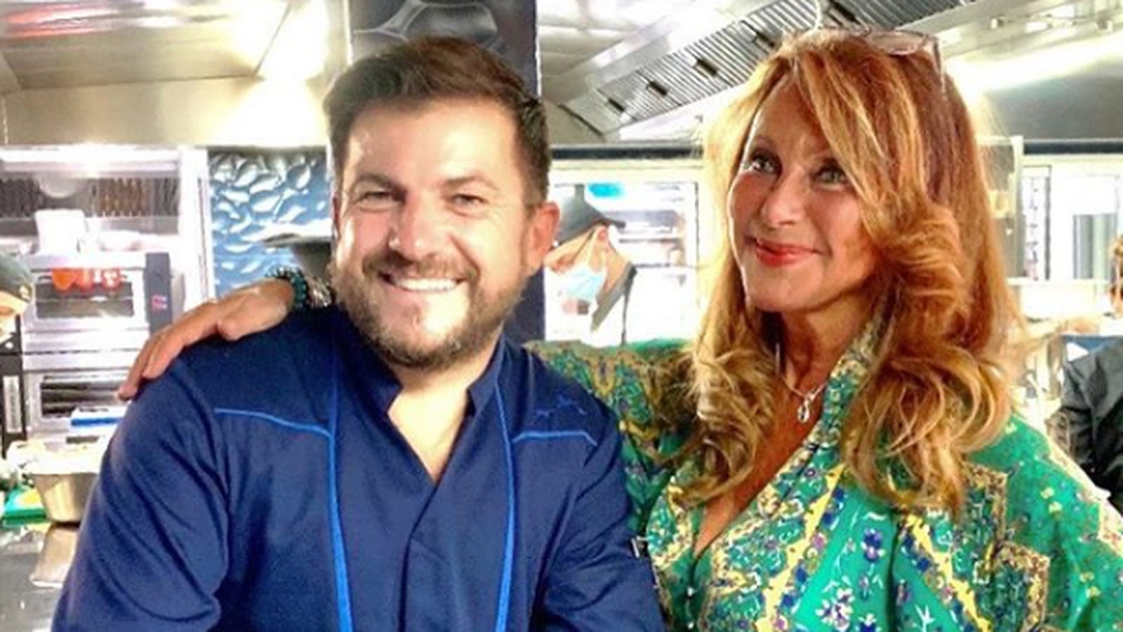 Eric Guerin et Julie Pietri