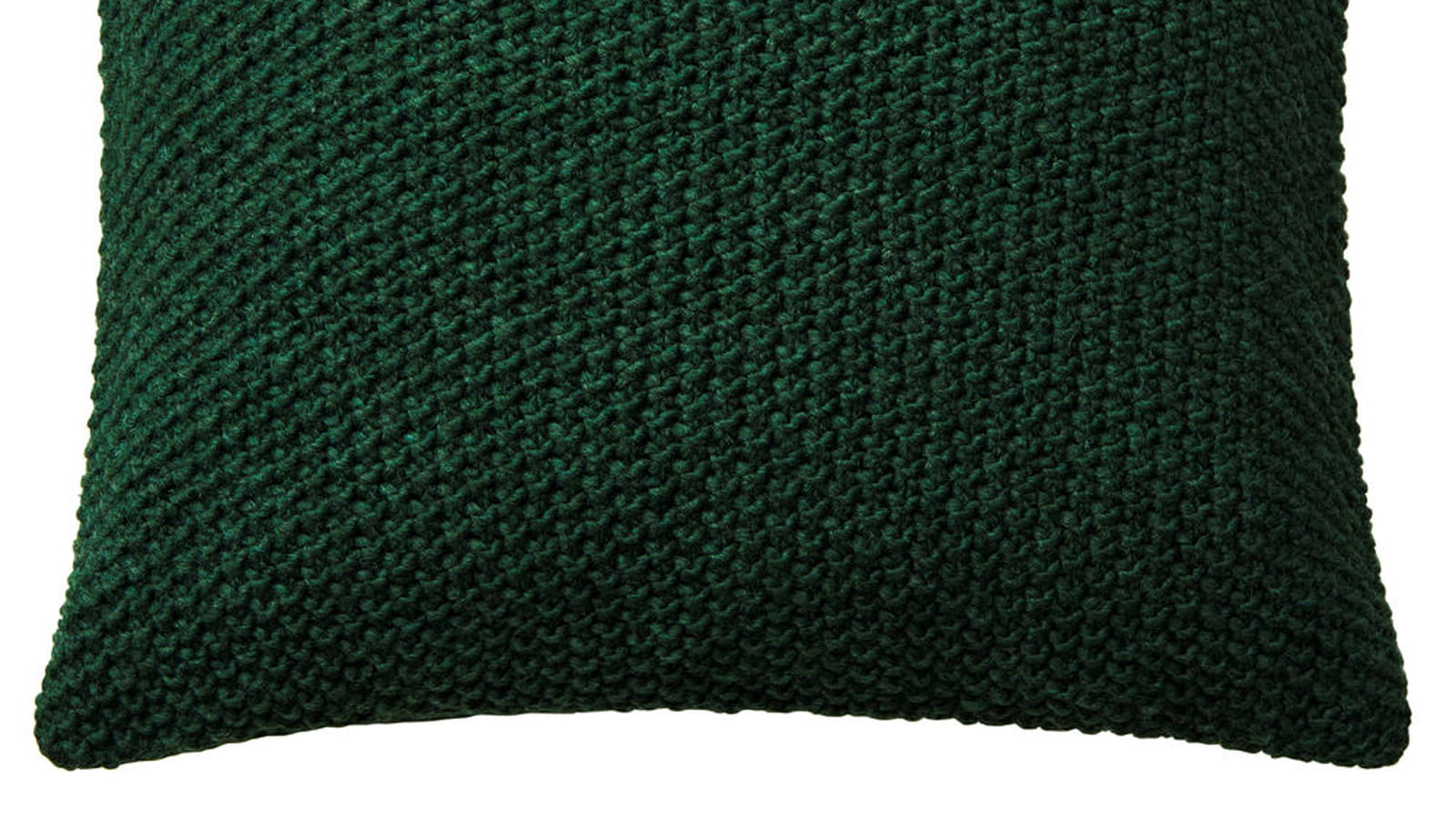 Housse de coussin verte H&M Home