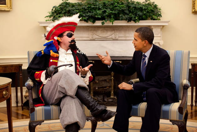 Un pirate &agrave; la Maison Blanche