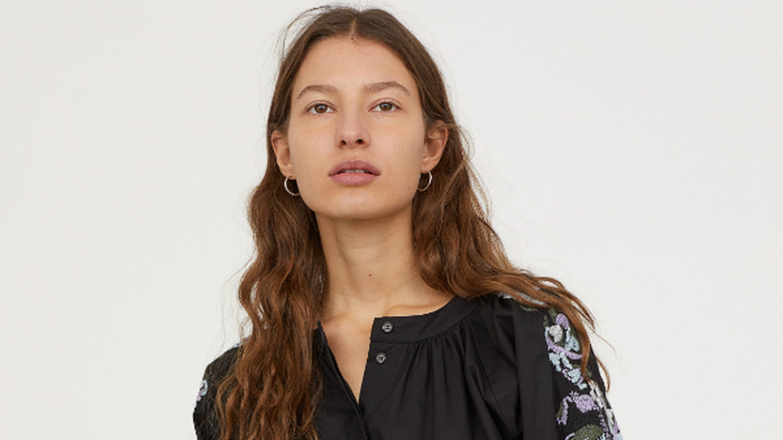Blouse brodée 