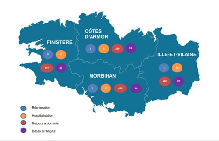 cas de covid-19 en bretagne juillet 2020