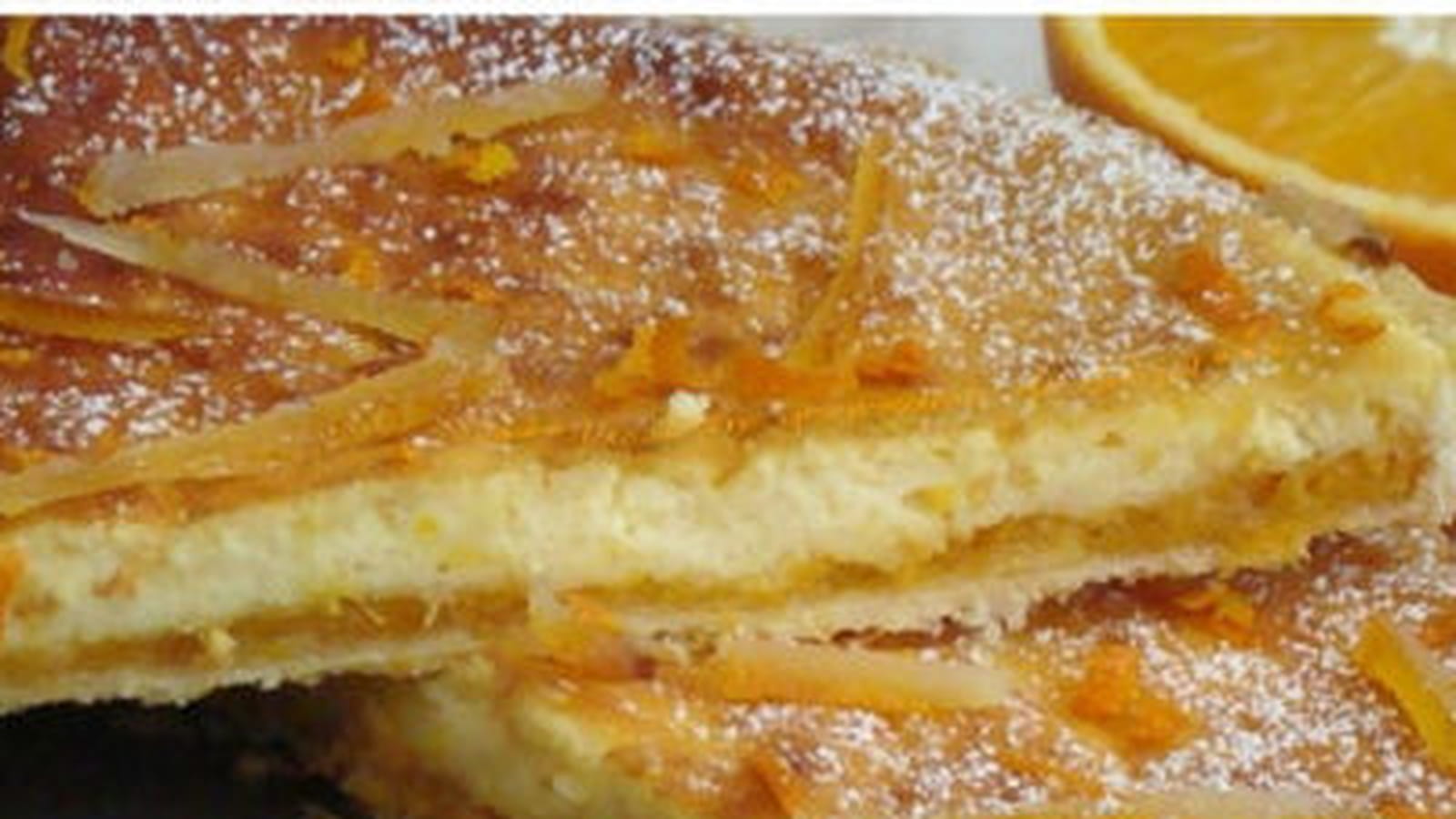 Tarte à l'orange et à la ricotta