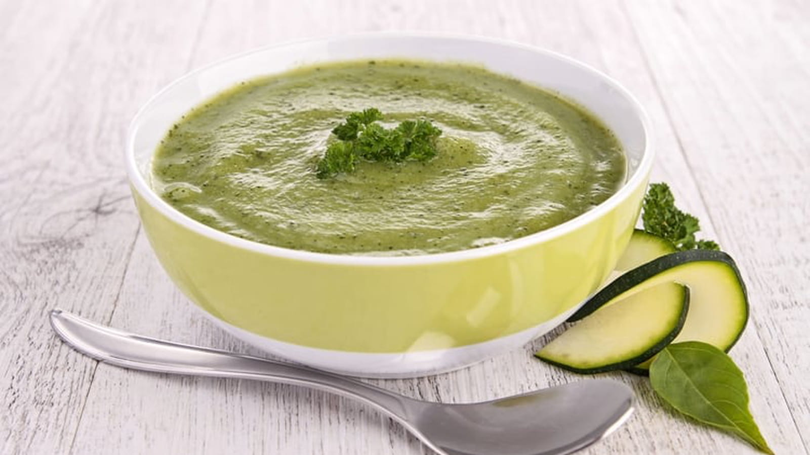 Potage à la courgette