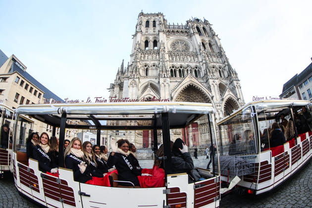 Les candidates &agrave; Miss France 2026&nbsp;&agrave; bord du petit train &agrave; Amiens