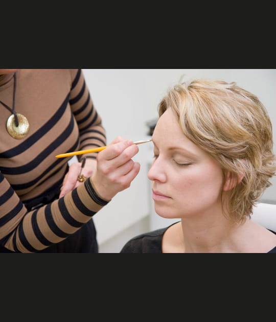 Le travail des sourcils