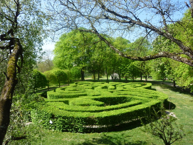 Le labyrinthe du ch&acirc;teau du Rivau