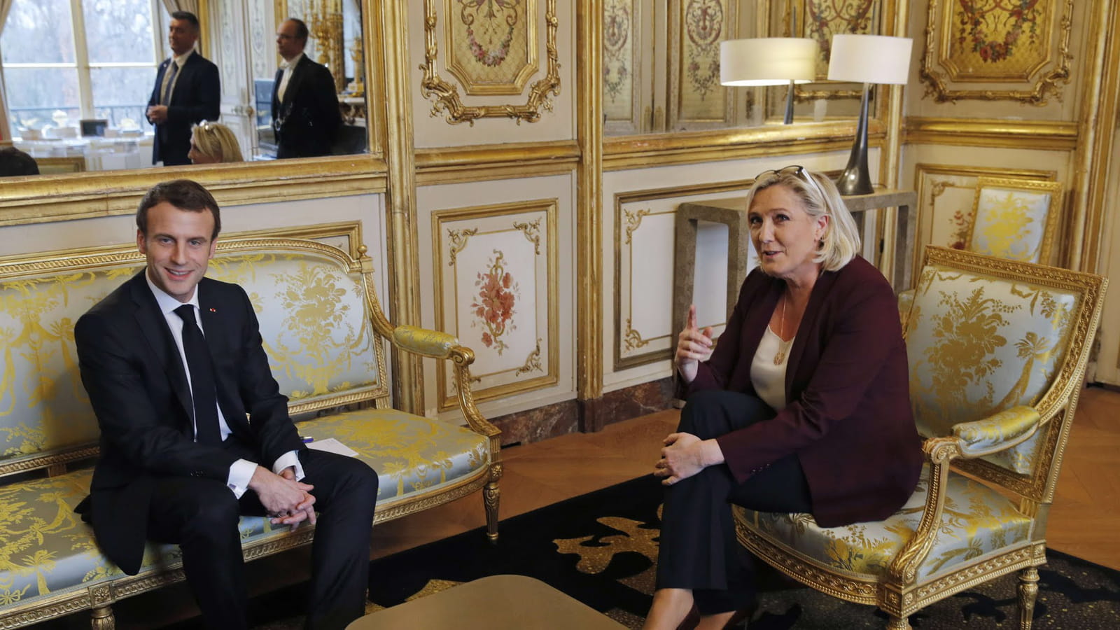 Emmanuel Macron et Marine Le Pen