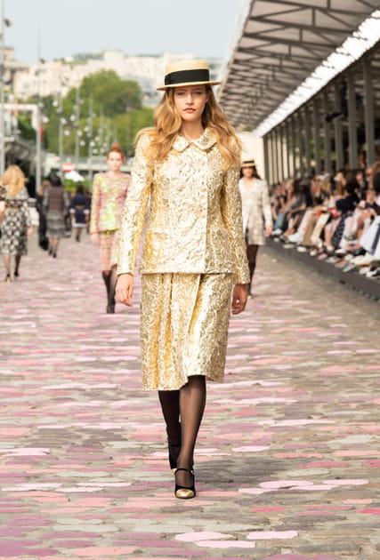 Look 19 du défilé Chanel haute couture automne-hiver 2023-2024