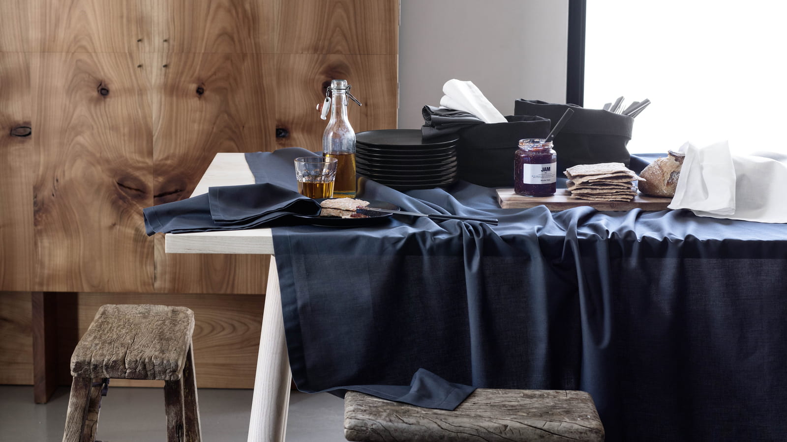 Nappe bleu marine