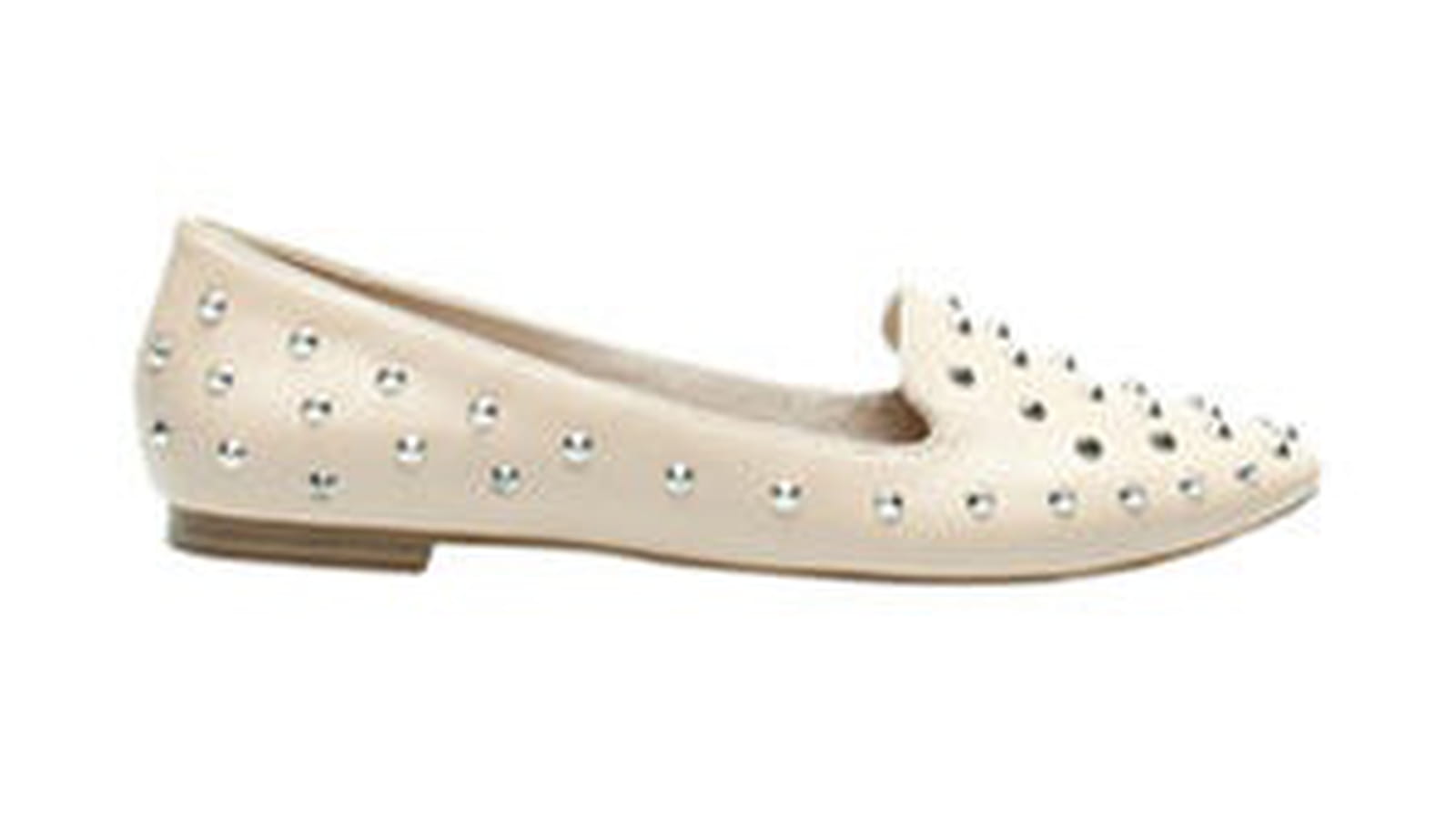 Slippers blanches de Pull & Bear