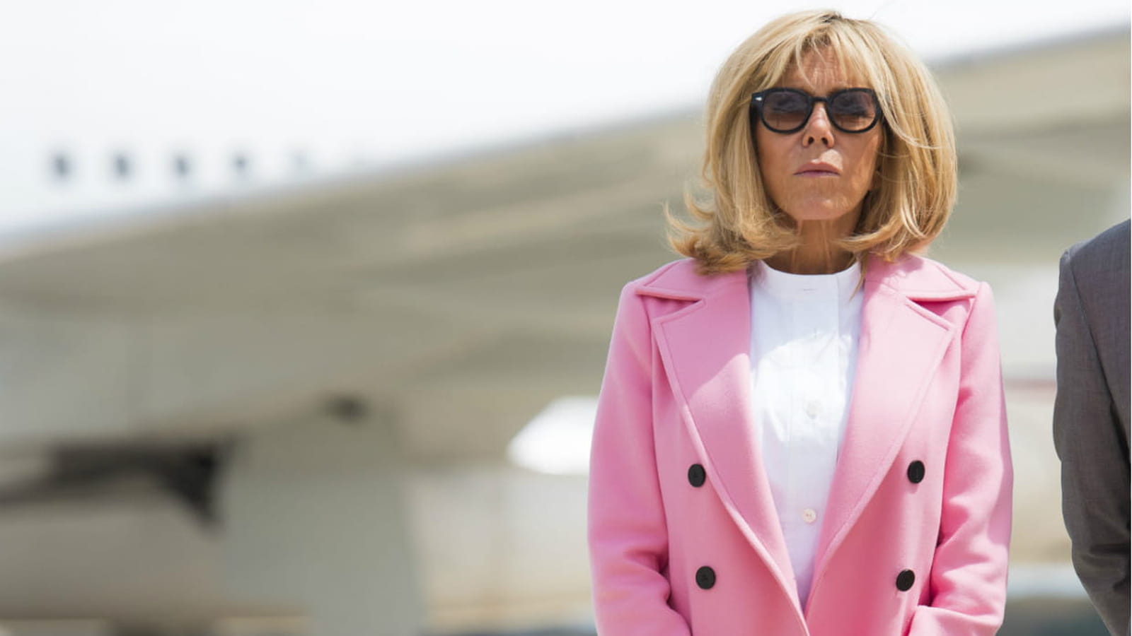 Brigitte Macron le 23 avril 2018