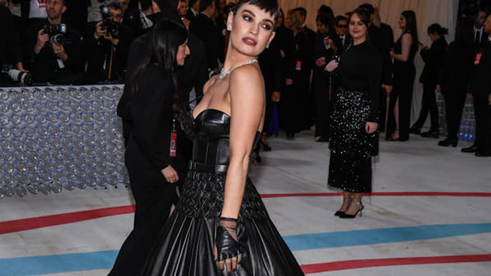 Lily James le 1er mai 2023