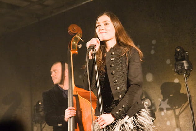 La joie d'être sur scène