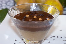 Compote de poires Belle-Hélène et sa mousse au chocolat : Etape 1