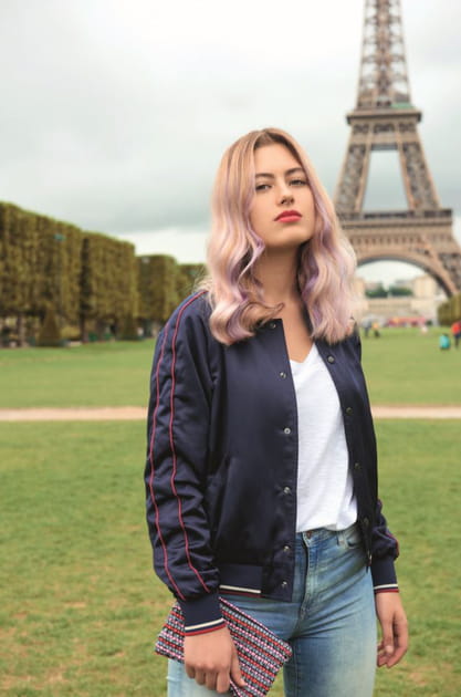 Cheveux longs denses