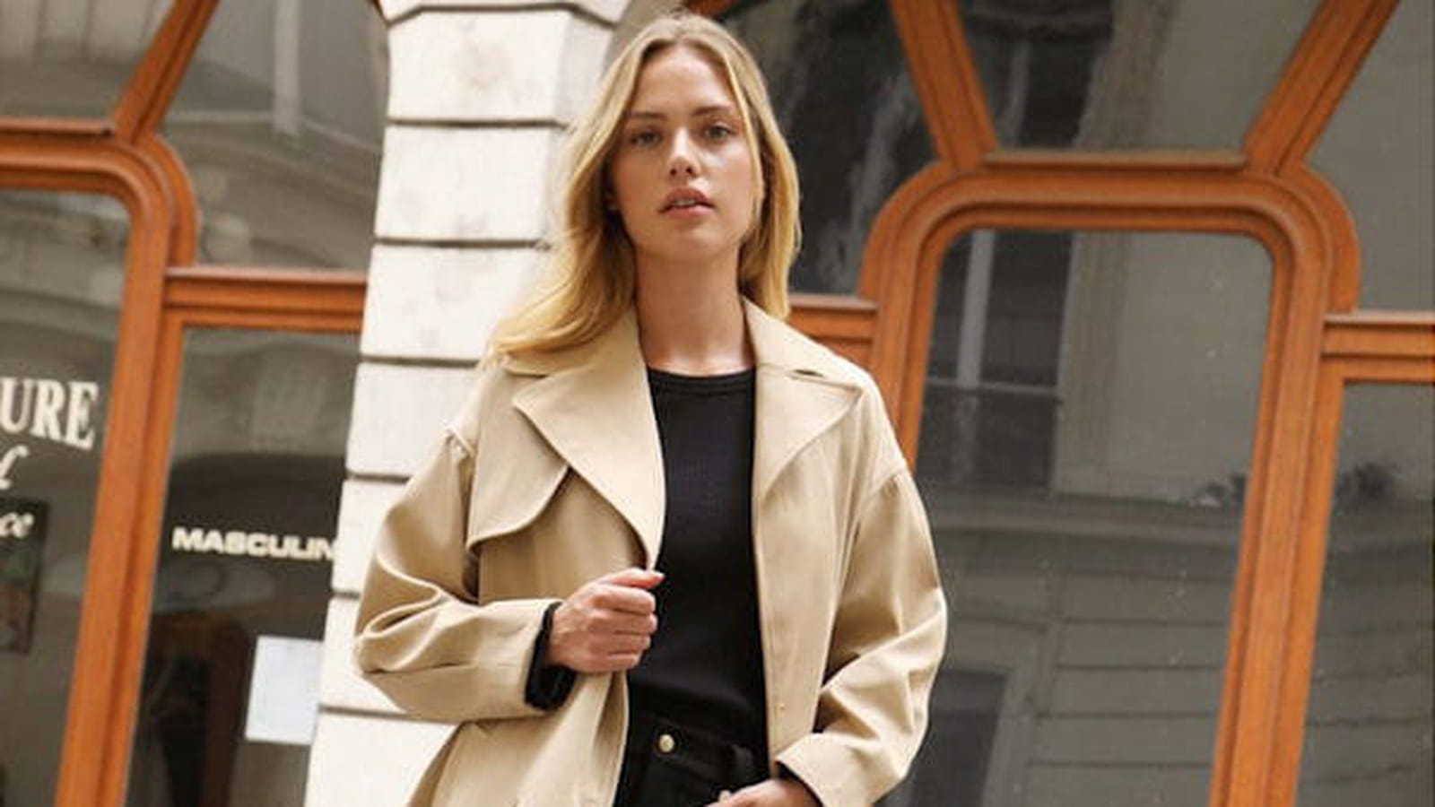 Trench Rosaé Paris