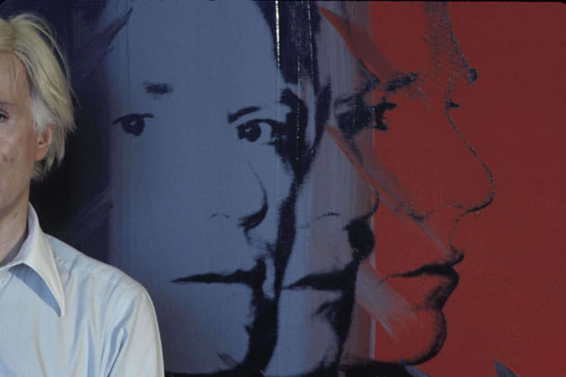 Andy Warhol photographié en 1978 à New-York