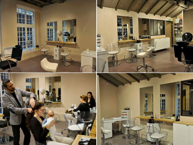 Le salon de coiffure
