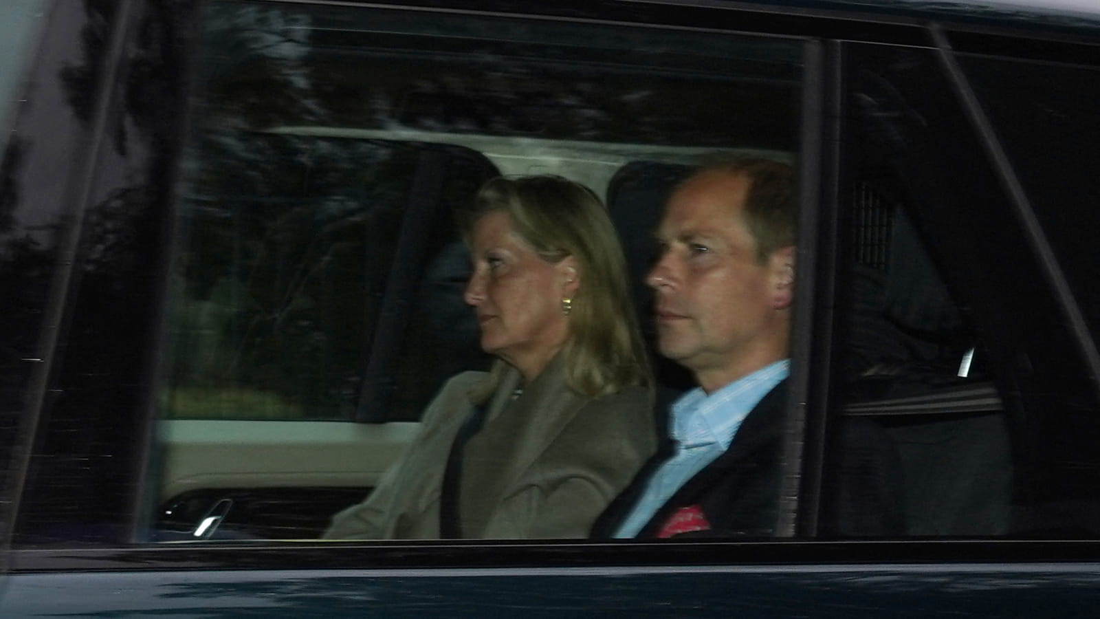 Le prince Edward et sa femme Sophie