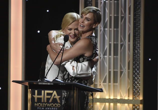 Nicole Kidman et Charlize Theron, tr&egrave;s complices
