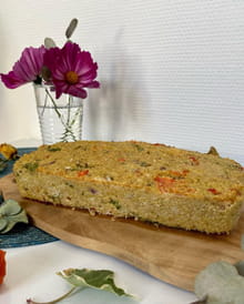 Cake au quinoa et légumes : Etape 6