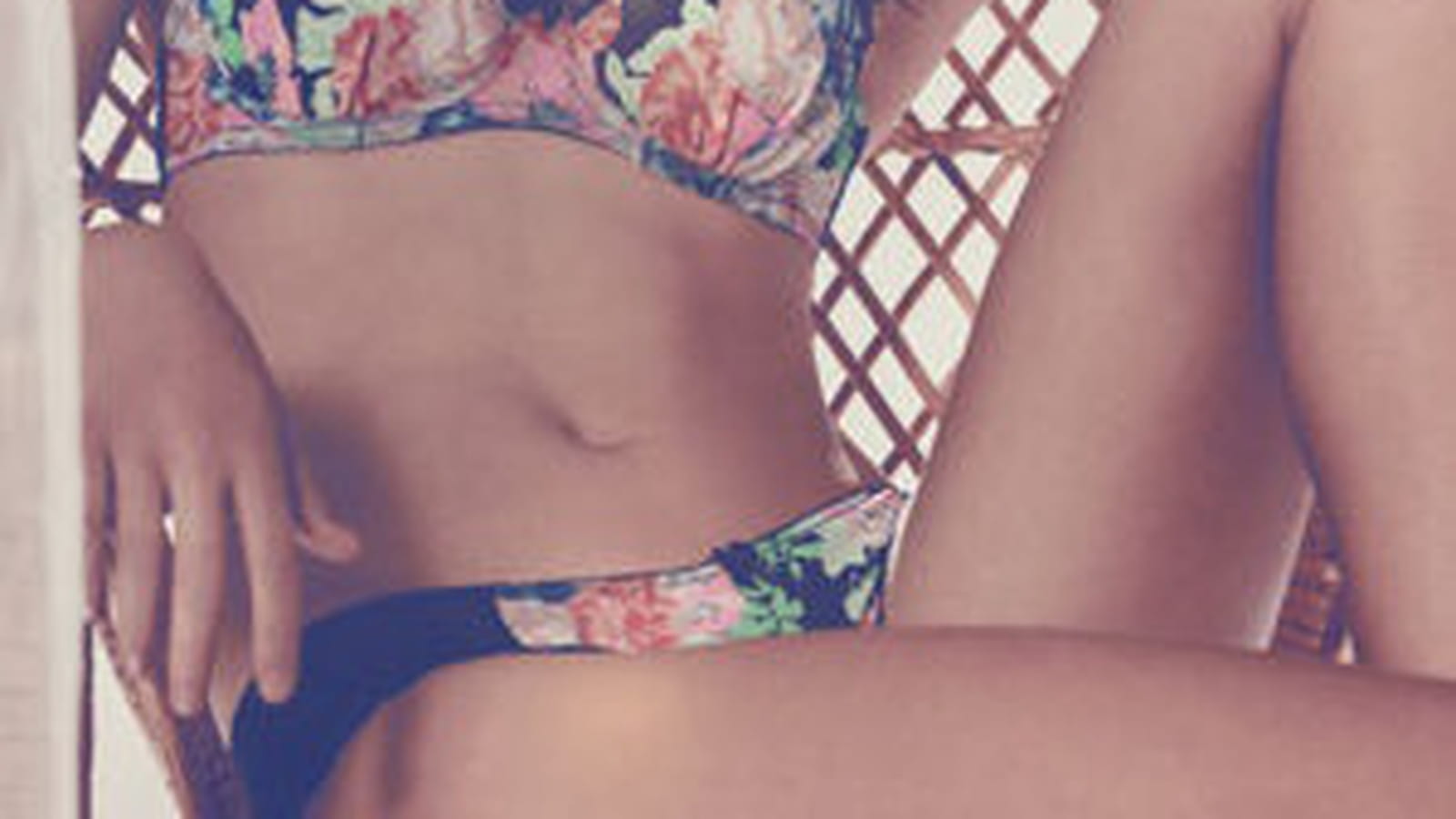 Soutien-gorge et culotte fleuris de New Look