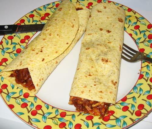 Fajitas au poulet