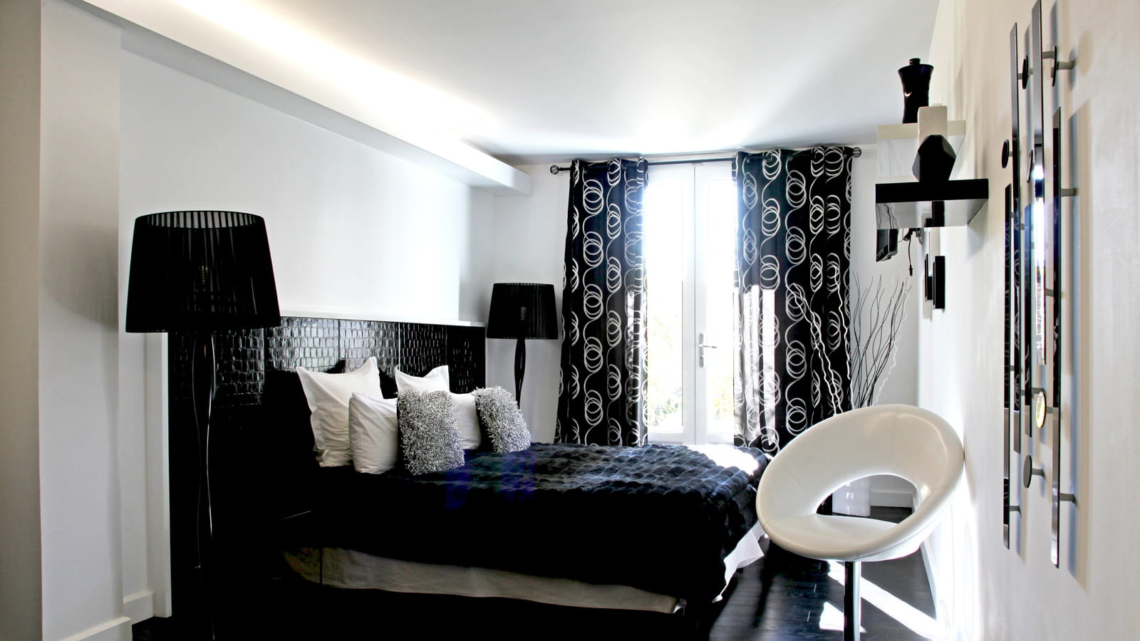 Chambre noir et blanc