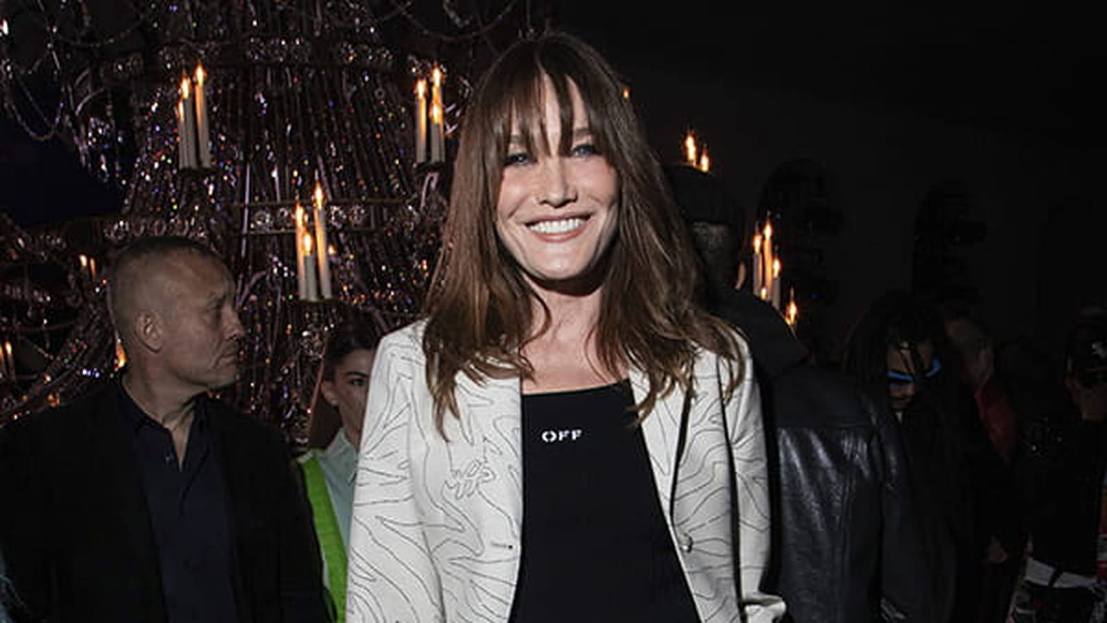 Carla Bruni le 28 février 2022