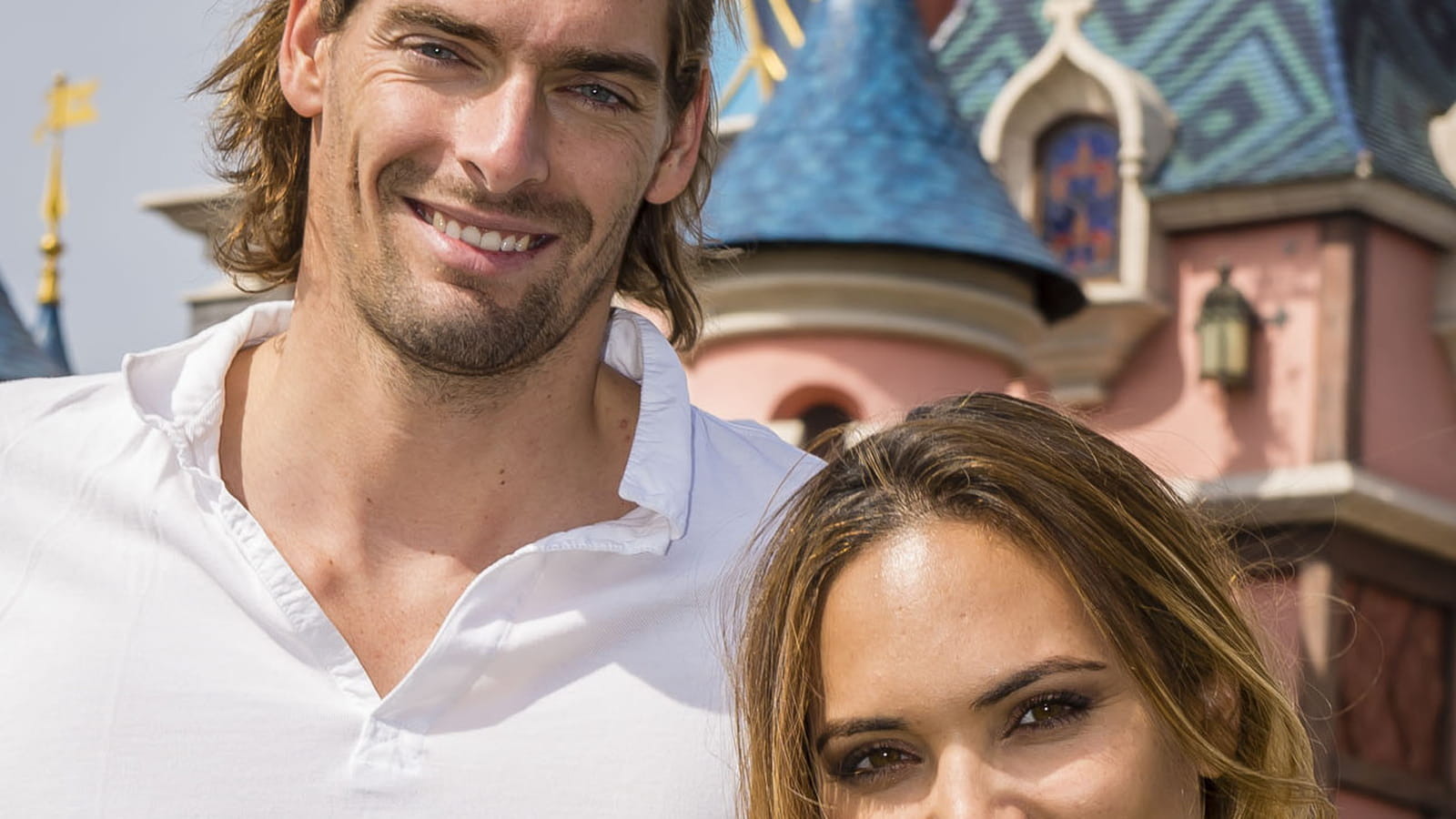 Camille Lacourt et Valérie Bègue