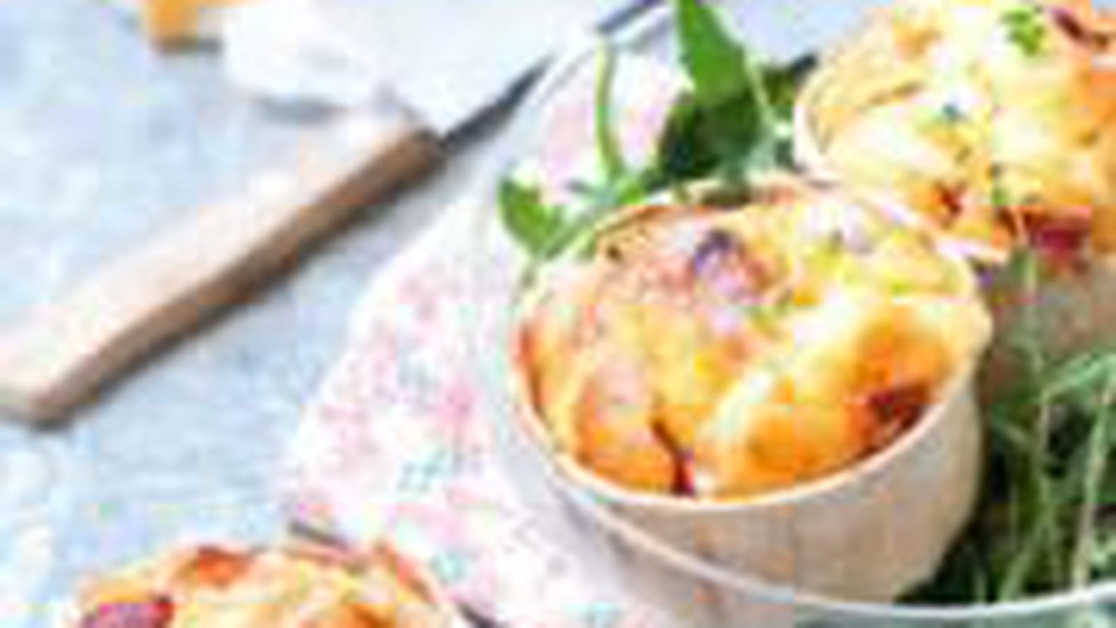 Muffins chorizo et Emmentaler