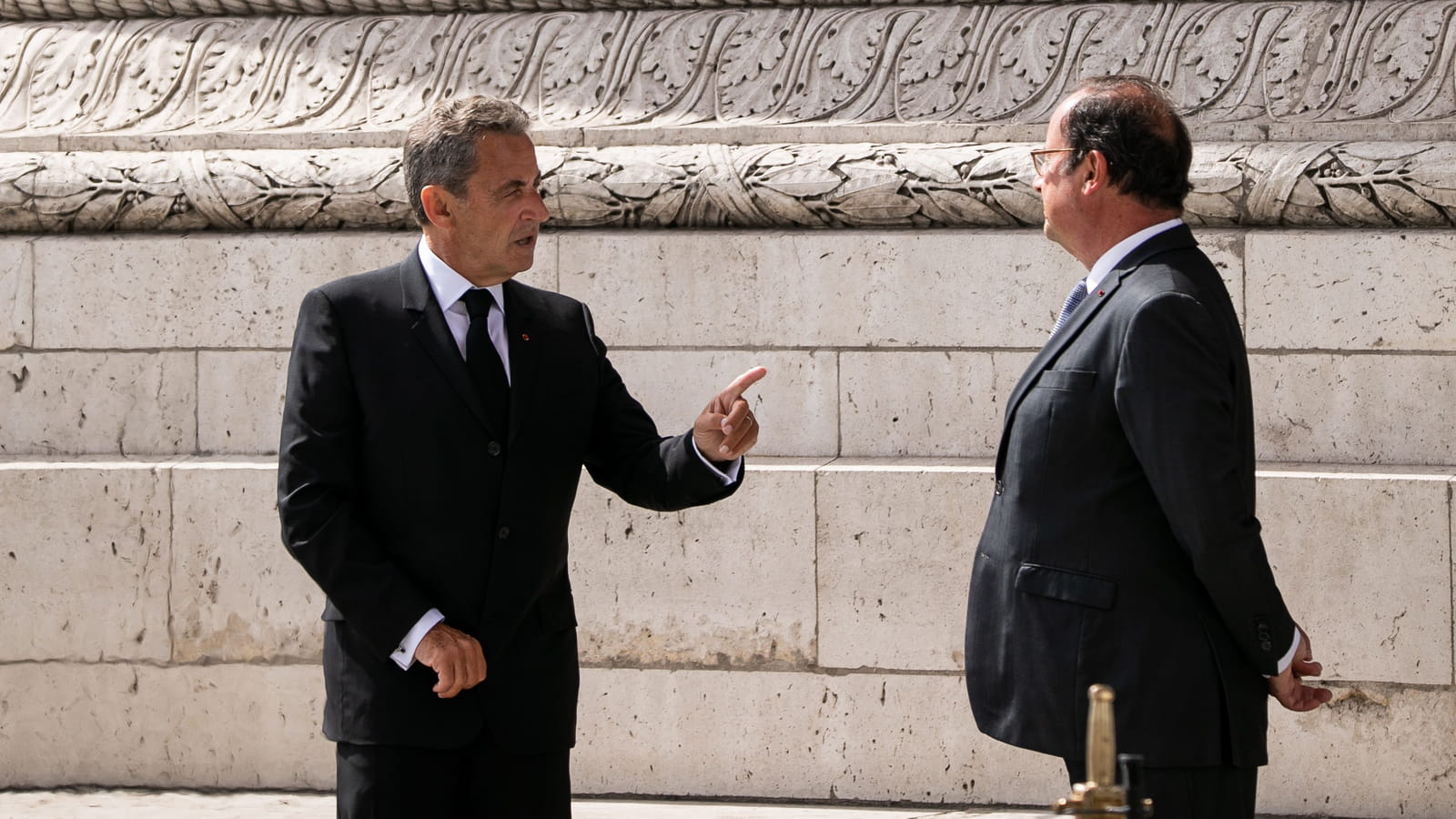 Sarkozy et Hollande ce 8 mai