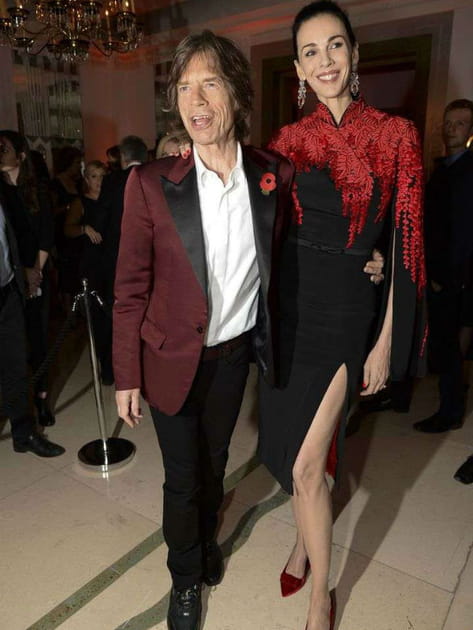 La regrettée L'Wren Scott et Mick Jagger