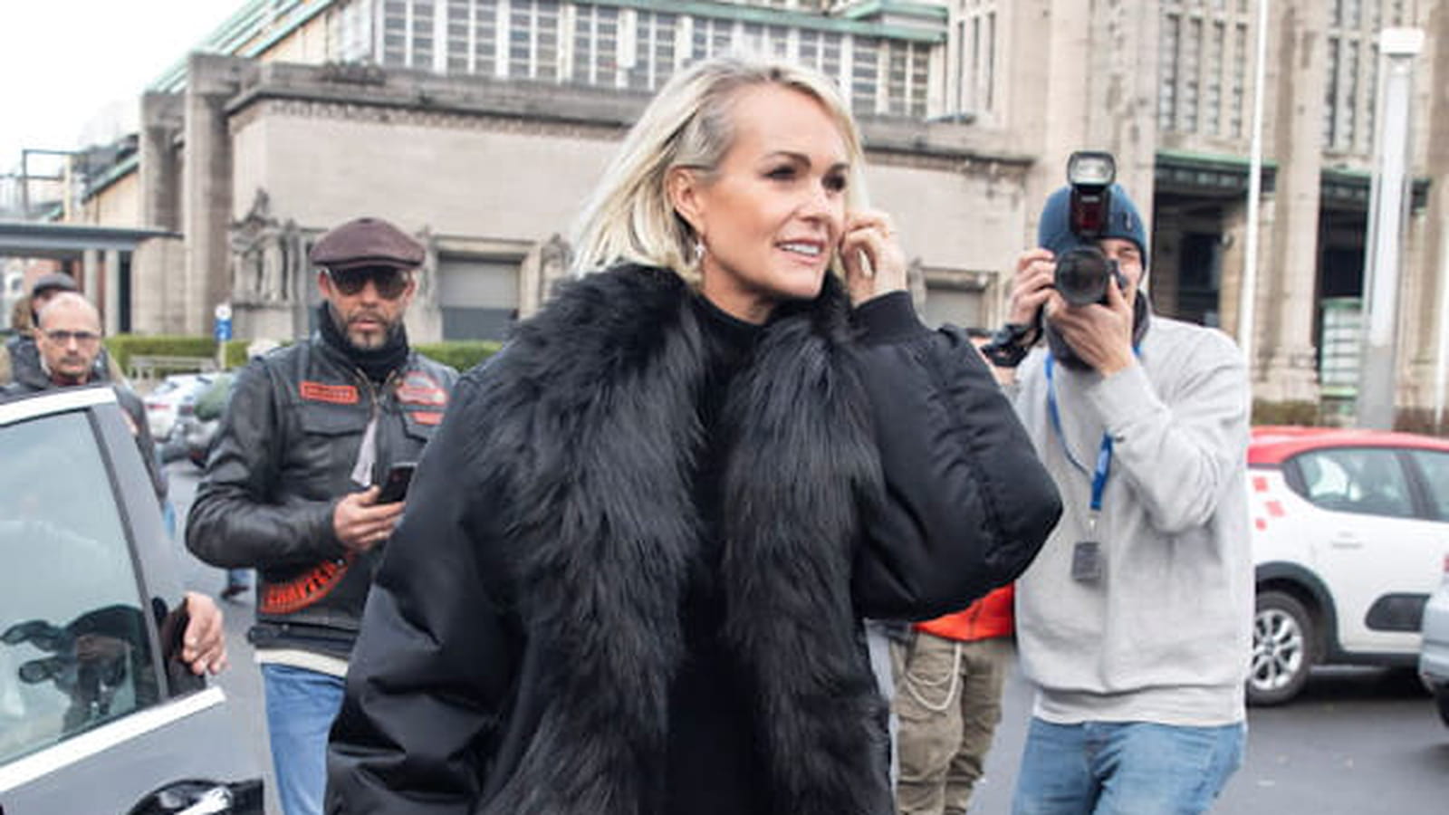 Læticia Hallyday le 19 décembre 2022