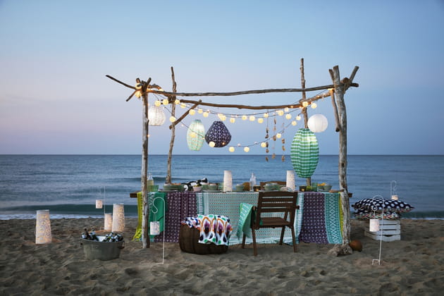 Luminaires et guirlande Solvinden d'Ikea