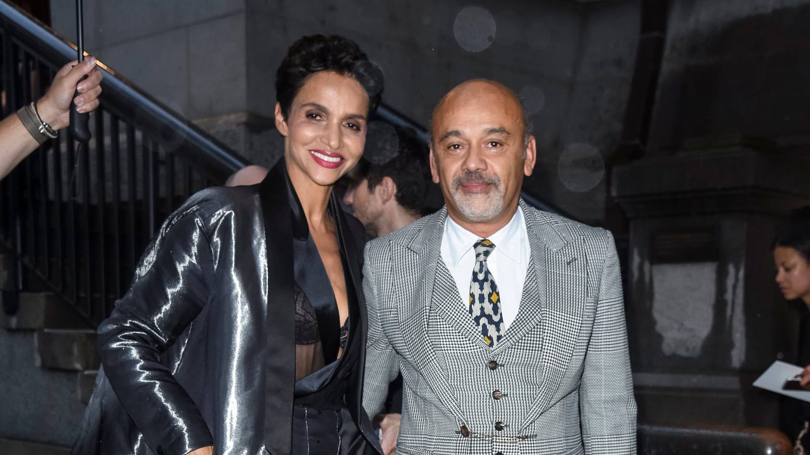 Christian Louboutin et Farida Khelfa 
