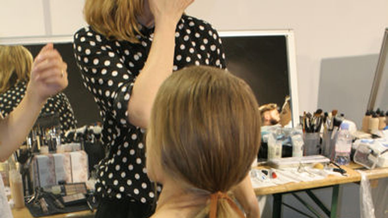 La coiffure du défilé