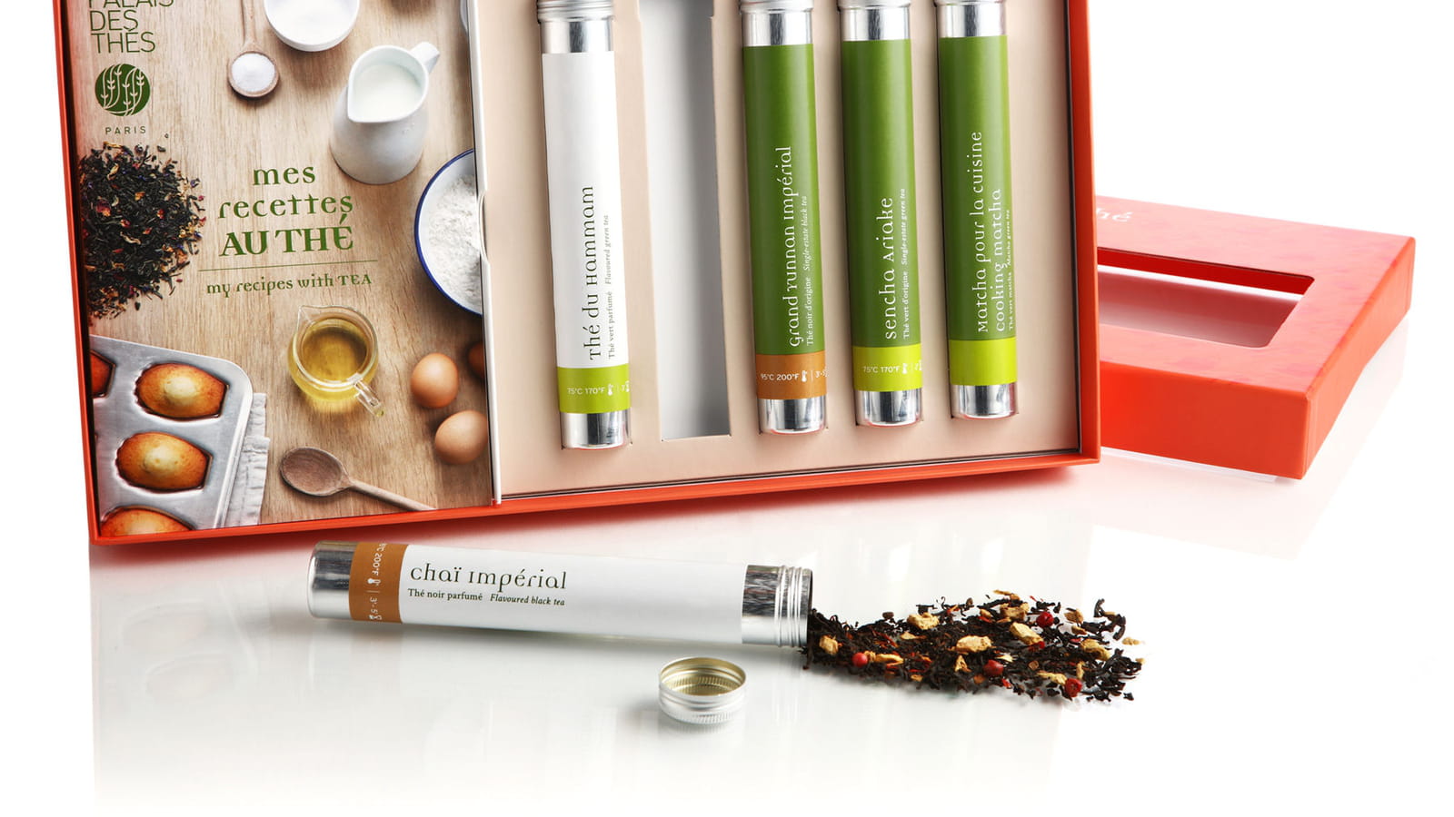 Le coffret Ma cuisine au thé du Palais des Thés