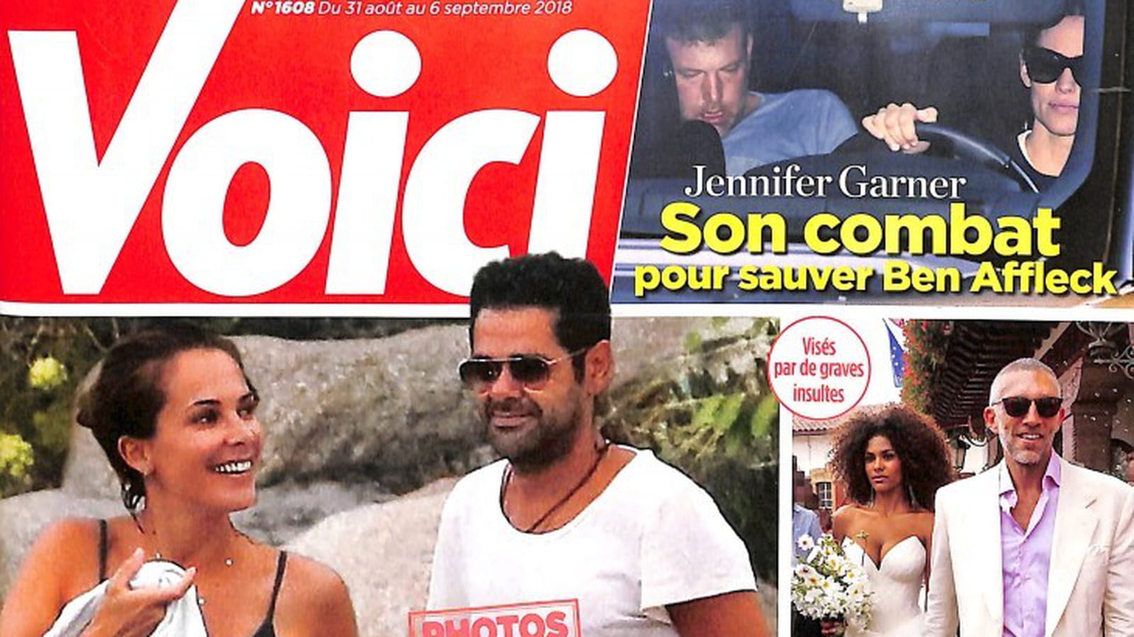 Jamel Debbouze et Mélissa Theuriau